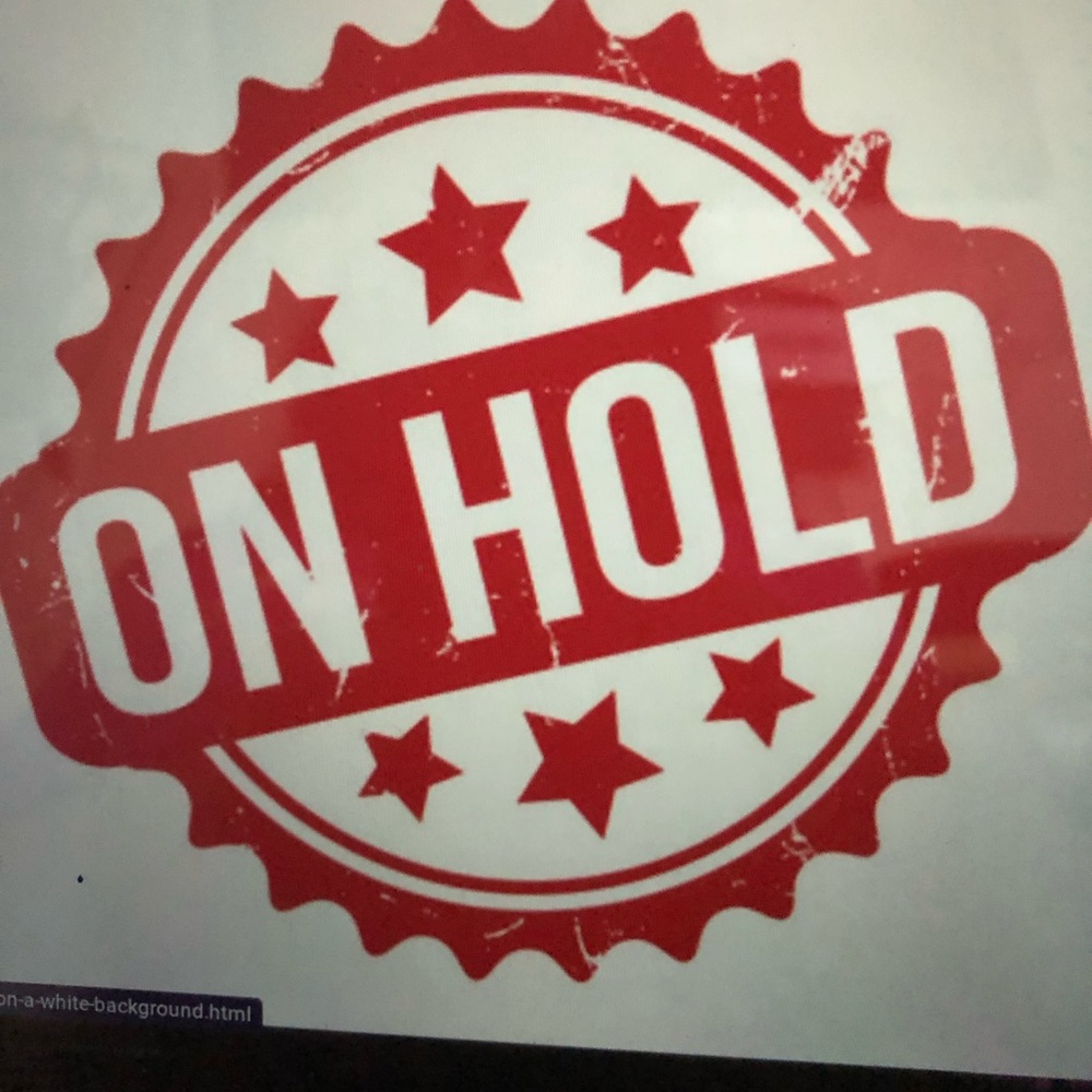A note about holding items-